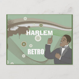 POSTAL HARLEM RENAISSANCE RETRO JAZZ AGE POSTCARD