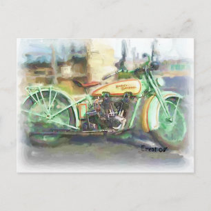 Postal Harley 1929