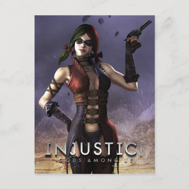 Postal Harley Quinn (Anverso)