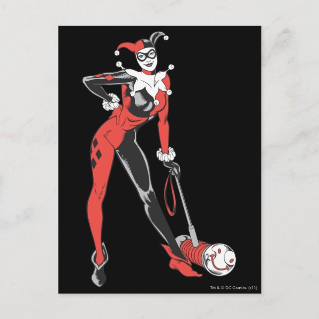 Postal Harley Quinn 2 (Anverso)