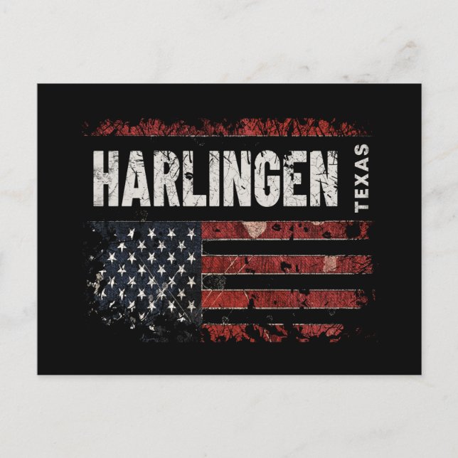 Postal Harlingen Texas (Anverso)