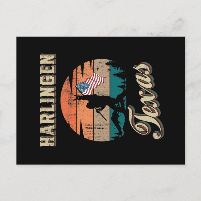 Postal Harlingen Texas (Anverso)