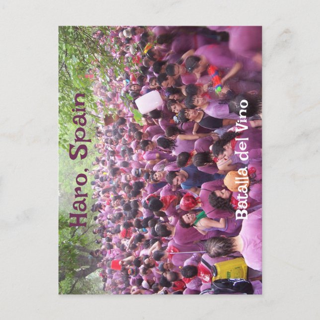 Postal Haro, España Postcard (Anverso)