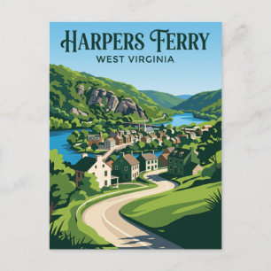 Postal Harpers Ferry EE. UU.
