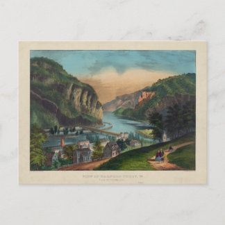 Postal Harpers Ferry Jefferson County West Virginia 1859