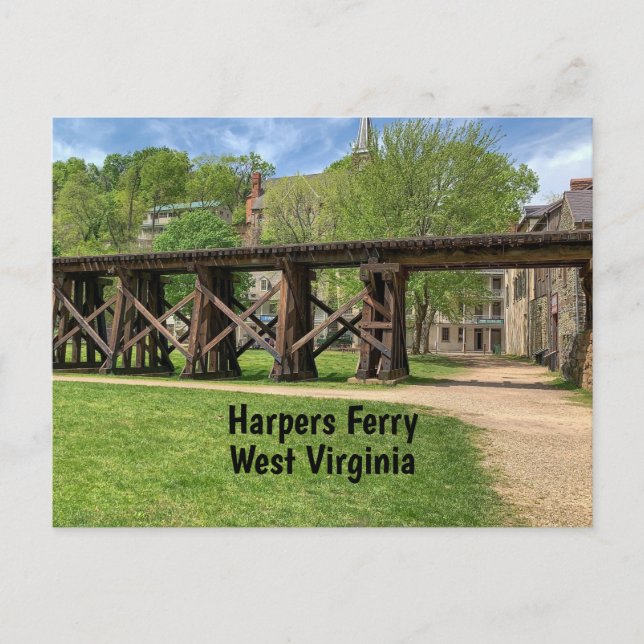 Postal Harpers Ferry West Virginia (Anverso)