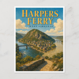 Postal Harpers Ferry West Virginia The Point GeoSaga