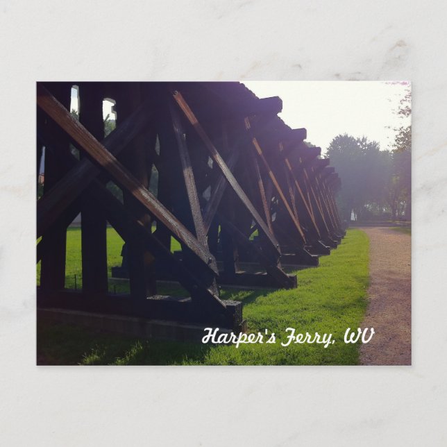 Postal Harper's Ferry, WV (Anverso)