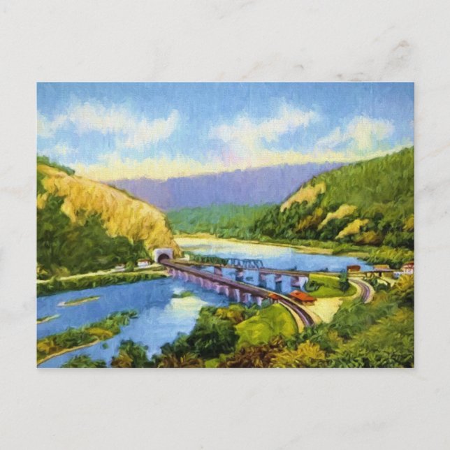 Postal Harper's Ferry, WV (Anverso)