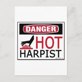 Postal Harpist caliente