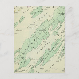 Postal Harpswell, islas adyacentes