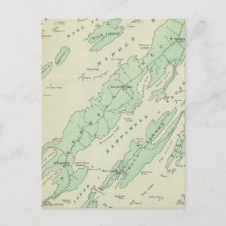 Postal Harpswell, islas adyacentes