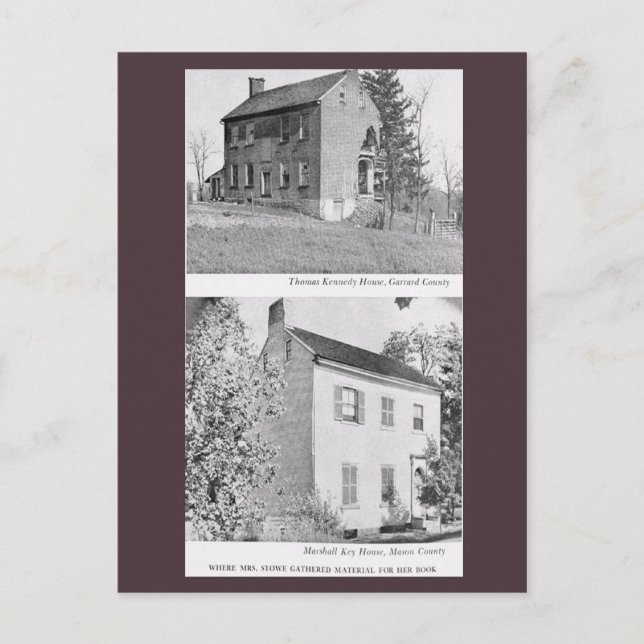 Postal Harriet Beecher Stowe (Anverso)