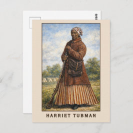 Postal Harriet Tubman Art In Color
