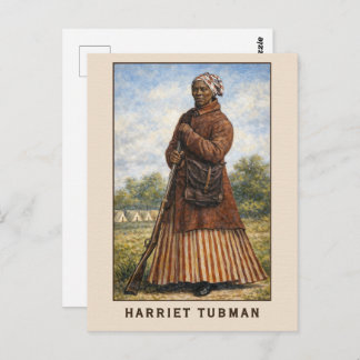 Postal Harriet Tubman Art In Color
