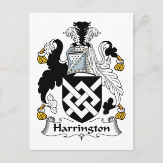 Postal Harrington Family Crest