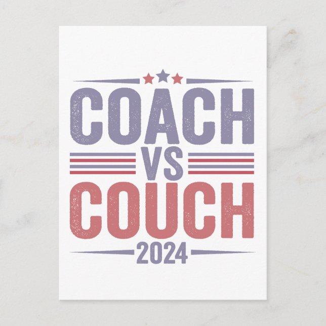 Postal Harris Walz 2024 Elecciones Kamala Tim Waltz Améri (Anverso)