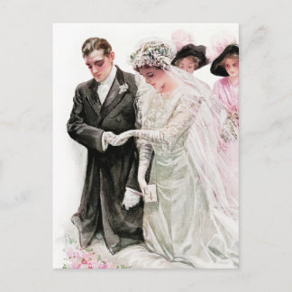 Postal Harrison Fisher: El Boda