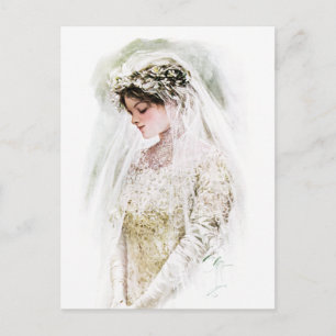 Postal Harrison Fisher: La novia