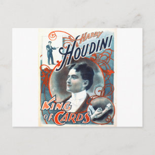 Postal Harry Houdini
