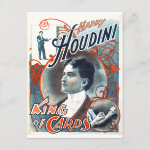 Postal Harry Houdini