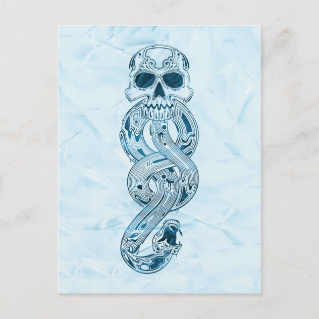 Postal Harry Potter| Aguamenti Marca oscura Gráfico (Anverso)