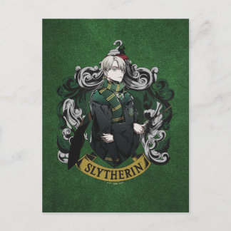 Postal HARRY POTTER™ | Anime Draco Malfoy House Escudo