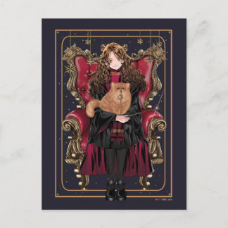 Postal HARRY POTTER™ | Asiento de Anime Hermione Granger