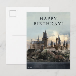 Postal Harry Potter   Castillo de Hogwarts de Día