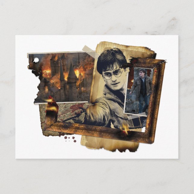 Postal Harry Potter Collage (Anverso)
