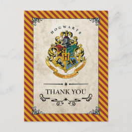 Postal Harry Potter | Cumpleaños de Hogwarts Agradecimien
