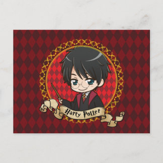 Postal Harry Potter de Anime