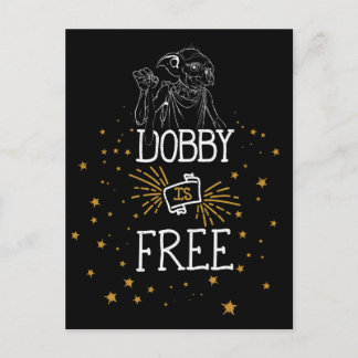 Postal Harry Potter | Dobby es libre