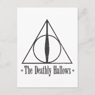Postal Harry Potter  El emblema de la muerte