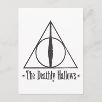 Postal Harry Potter| El emblema de la muerte