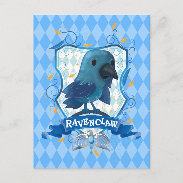 Postal Harry Potter | Encantador Escudo de RAVENCLAW™ (Anverso)