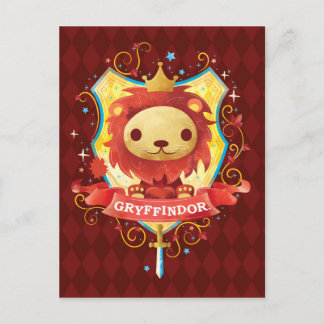 Postal Harry Potter | Encantador Escudo GRYFFINDOR™