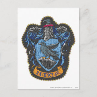 Postal Harry Potter | Escudo clásico de Ravenclaw