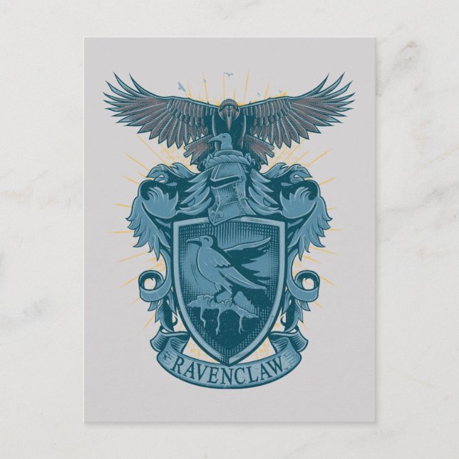 Postal Harry Potter| Escudo Ravenclaw (Anverso)