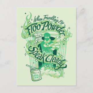 Postal Harry Potter| Gráfica de tipografía en polvo de su