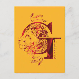 Postal Harry Potter | Gráfico Aguamenti GRYFFINDOR™