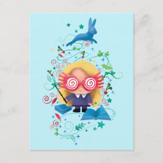 Postal Harry Potter | Gráfico Luna Lovegood