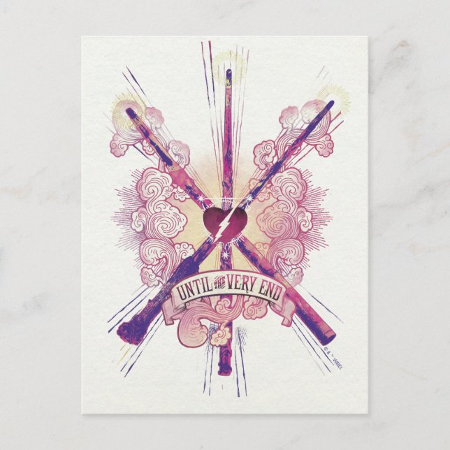 Postal Harry Potter | Hasta El Fin Mismo (Anverso)