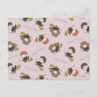 Postal HARRY POTTER™, Hermione y Ron Flying Pattern