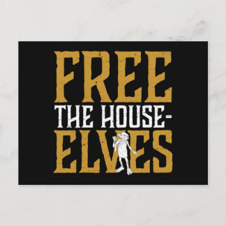 Postal Harry Potter| Liberen A Los Elfos De La Casa