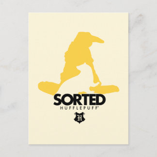 Postal Harry Potter | Ordenado en la casa HUFFLEPUFF™