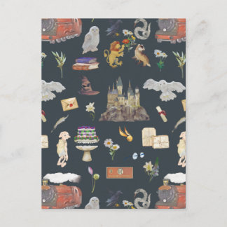 Postal HARRY POTTER™ | Patrón de iconos