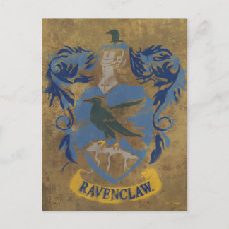 Postal Harry Potter | Pintado Rústico Ravenclaw