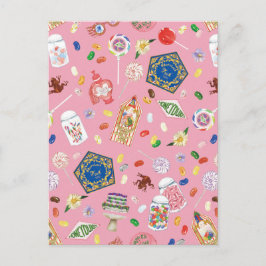 Postal HARRY POTTER™ | Ranas de Chocolate y Patrón de Dul