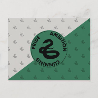 Postal Harry Potter | Rasgos de la casa SLYTHERIN™ Gráfic